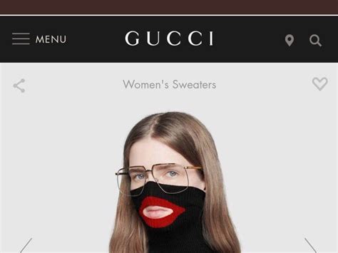 white balaclava gucci|Gucci turtleneck.